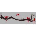 Wall stickers Birds time