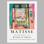 Open window collioure, Henri Matisse, Poster
