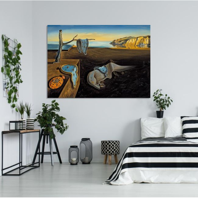 Canvas print The persistence of memory reart (original Dali)