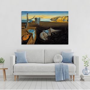 Πίνακας ζωγραφικής The persistence of memory reart (original Dali) 2