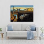 Canvas print The persistence of memory reart (original Dali)