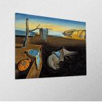 Canvas print The persistence of memory reart (original Dali)