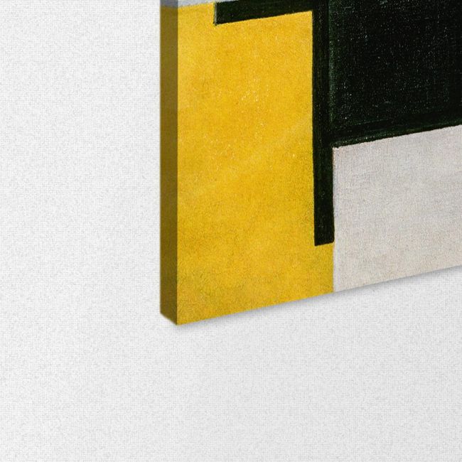 Canvas print Composition with red, yellow, blue, and black, Mondrian P.