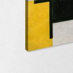 Canvas print Composition with red, yellow, blue, and black, Mondrian P.