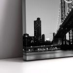 Canvas print Manhattan bridge, panoramic