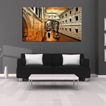 Canvas print Venice sunset