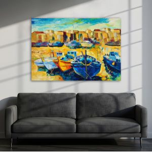 Canvas print Wharf
