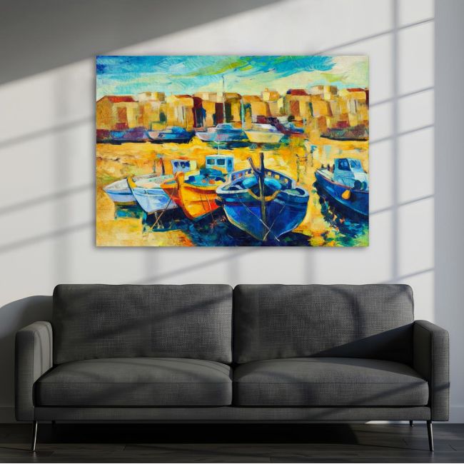 Canvas print Wharf