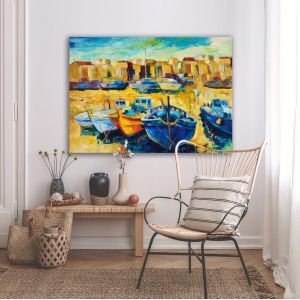 Canvas print Wharf 2
