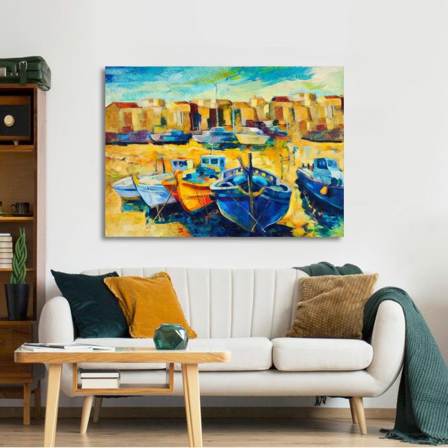 Canvas print Wharf
