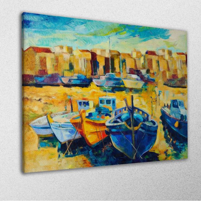 Πίνακας σε καμβά Wharf