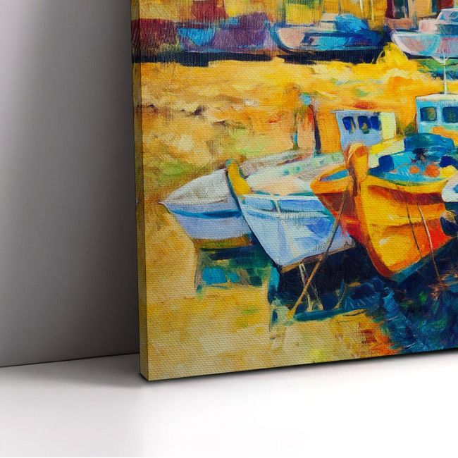 Canvas print Wharf