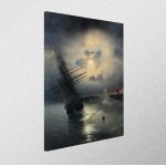 Canvas printA sailing ship by moonlight, Aivazovsky I.