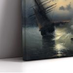 Canvas printA sailing ship by moonlight, Aivazovsky I.