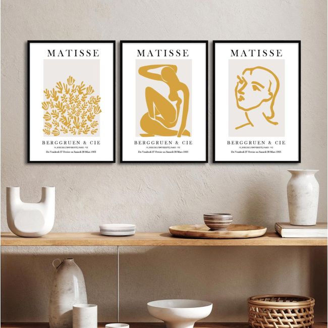 Exhibition Poster Mustard Matisse
