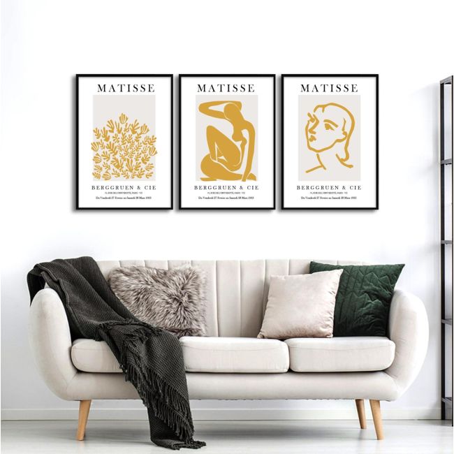 Exhibition Poster Mustard Matisse