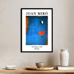 Αφίσα Έκθεσης MoMA, The Dancer, Miro J, αφίσα, κάδρο