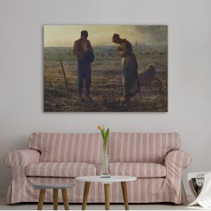 Πίνακας ζωγραφικής The angelus, Millet Jean-Francois