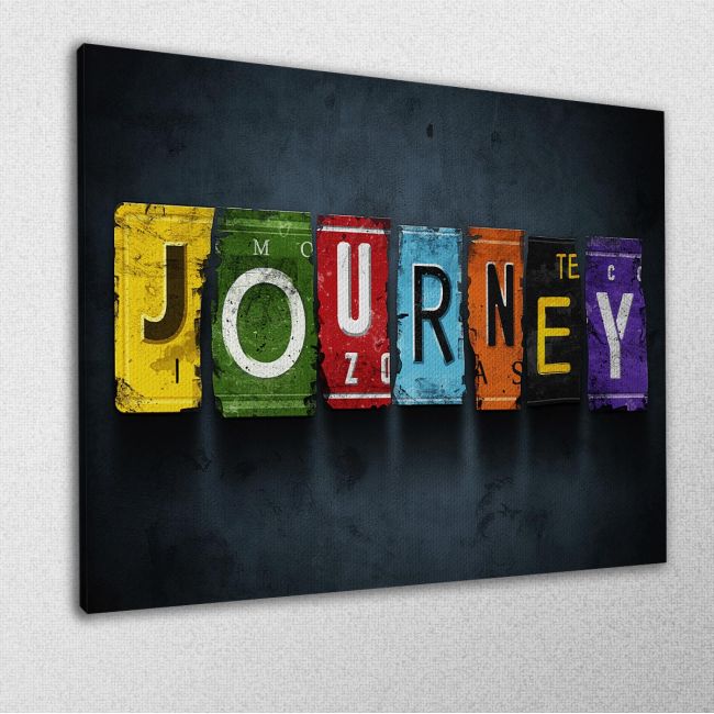 Πίνακας σε καμβά Journey