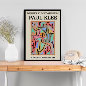 Αφίσα Έκθεσης Klee Paul, Berner Kunstmuseum, αφίσα, κάδρο