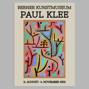 Αφίσα Έκθεσης Klee Paul, Berner Kunstmuseum, αφίσα, κάδρο 2