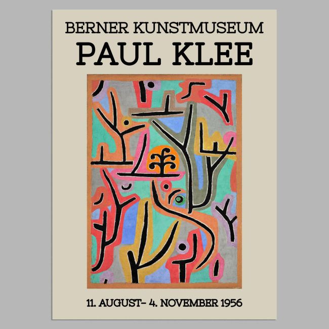 Exhibition Poster Klee Paul, Berner Kunstmuseum
