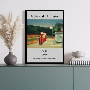 Exhibition Poster Gas, Hopper E