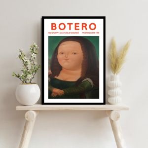 Αφίσα Έκθεσης Botero, Monograph II, αφίσα, κάδρο