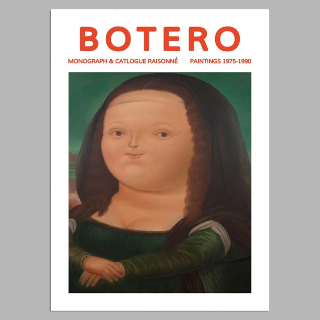 Exhibition Poster Botero Monograph II,Poster