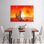 Canvas print Sunset in Africa I