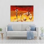 Canvas print Sunset in Africa III
