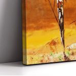 Canvas print Sunset in Africa III
