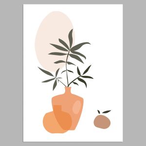 Leaves and shapes VIII, αφίσα, κάδρο 2