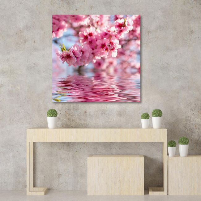Canvas print Spring apple flowers