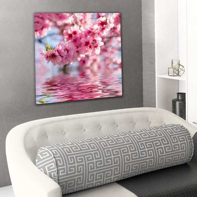 Canvas print Spring apple flowers