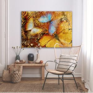 Canvas print Butterfly I artistic 2