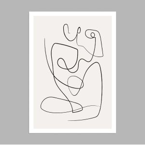 Form in lines, αφίσα, κάδρο 2