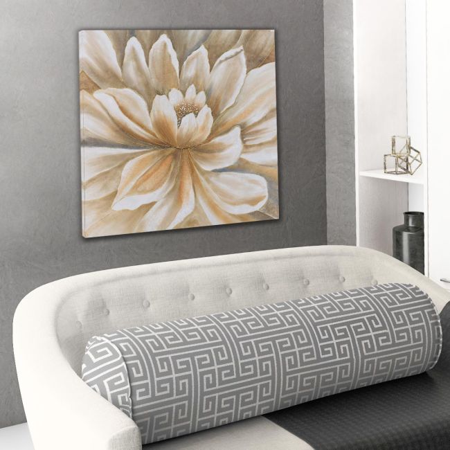 Canvas print Blooming water lily