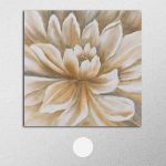 Canvas print Blooming water lily