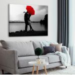 Canvas printRomantic love