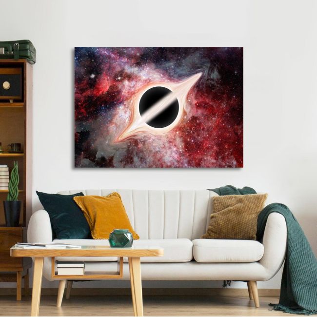 Πίνακας σε καμβά Μαύρη τρύπα, Black hole