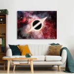 Πίνακας σε καμβά Μαύρη τρύπα, Black hole