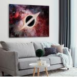 Canvas print Black hole