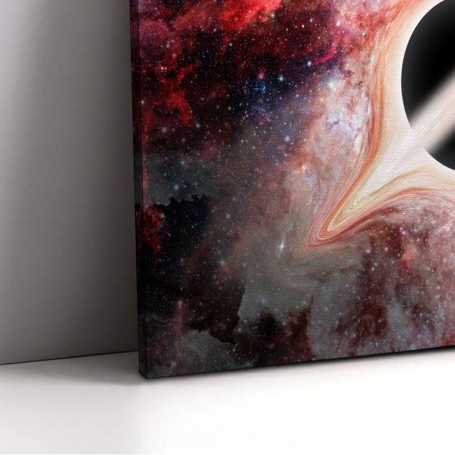 Canvas print Black hole