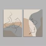 Poster In Love, 2 panels
