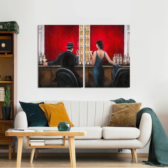 Canvas print We, two panels