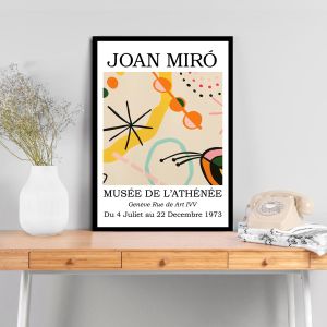 Exhibition Poster Musee de l'Athenee I, Miro J.