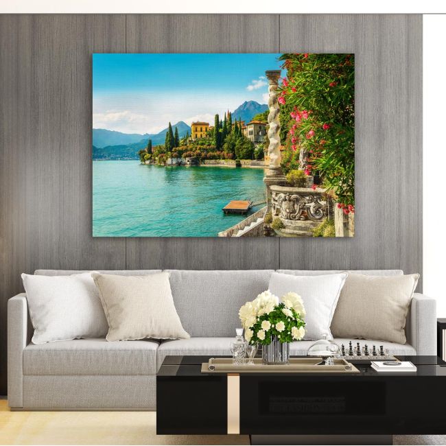 Canvas print, Lake Como