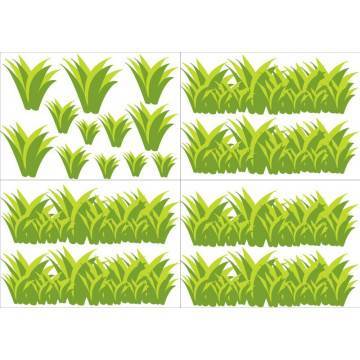 Kids wall stickers Border, Grass 2
