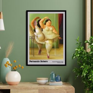 Exhibition Poster Botero, Tel Aviv Museum I,Poster